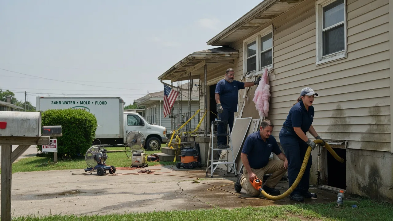 Water Damage Repair in Hollins, AL near me
